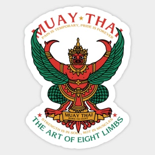 Muay Thai Sak Yant Garuda Sticker